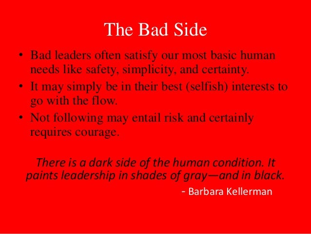 Bad Leadership – Barbara Kellerman bad leadership barbara kellerman pdf download